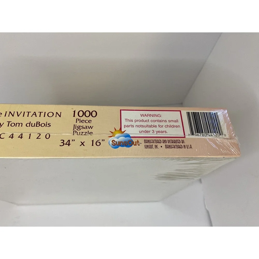 The Invitation by Tom duBois 1000 Piece Jigsaw Puzzle Noah's‎ Ark SunsOut Sealed